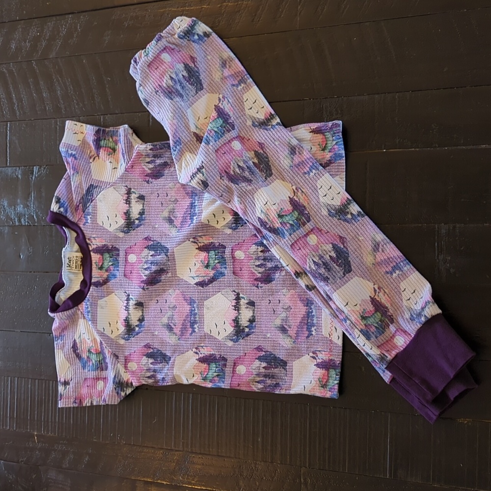 Mountain Print Lounge Set